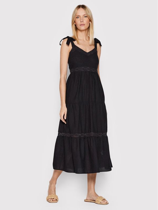 Brave Soul Brave Soul Лятна рокля LDRW-569LEILA Черен Relaxed Fit
