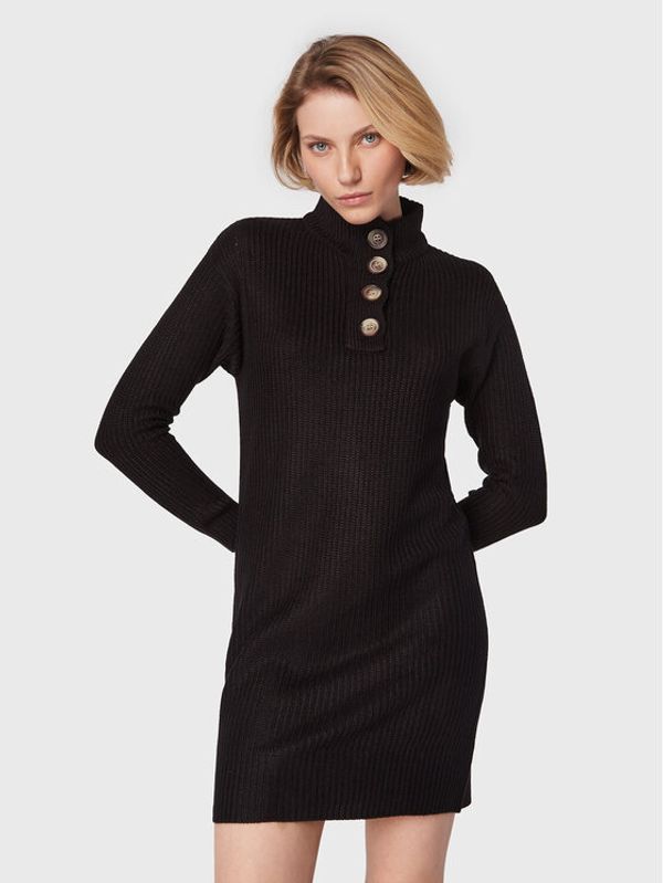 Brave Soul Brave Soul Плетена рокля LKD-230HALL Черен Regular Fit