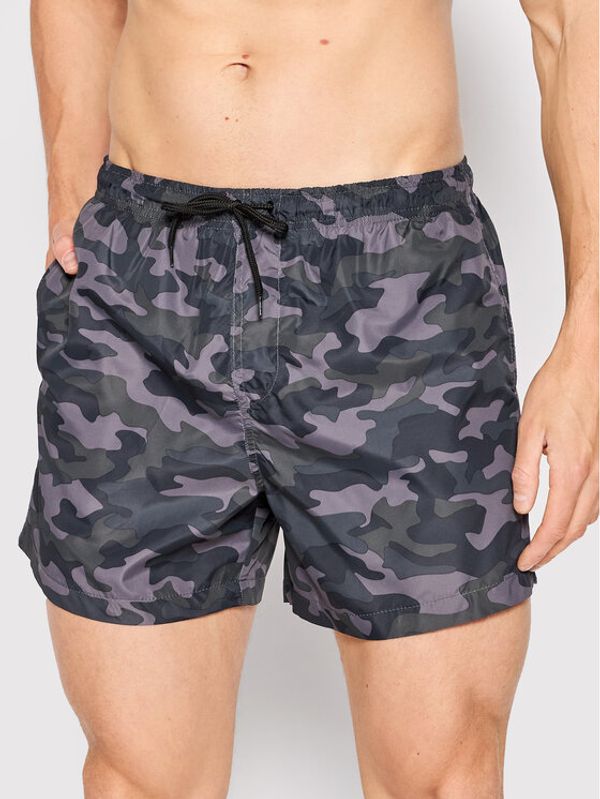 Brave Soul Brave Soul Плувни шорти MSRT-MELBOURNE Сив Regular Fit