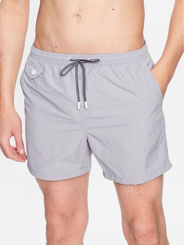 Brave Soul Brave Soul Плувни шорти MSRT-PIER Сив Regular Fit