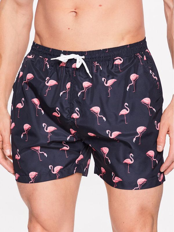 Brave Soul Brave Soul Плувни шорти MSRT-VALENCIA Тъмносин Regular Fit