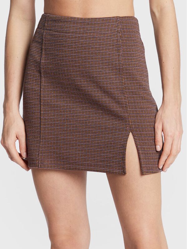 Brave Soul Brave Soul Пола тип трапец LSKJ-272EVEE Кафяв Slim Fit