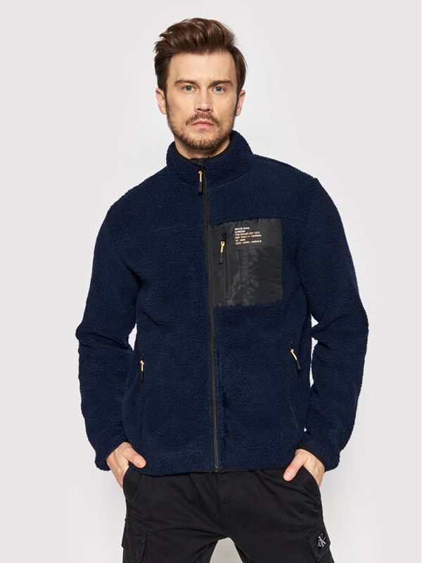 Brave Soul Brave Soul Полар MSS-580LITHIUM2 Тъмносин Regular Fit