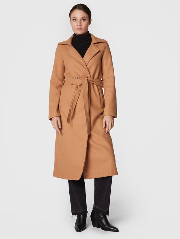 Brave Soul Brave Soul Преходно палто LJK-VIRGO2B Кафяв Regular Fit