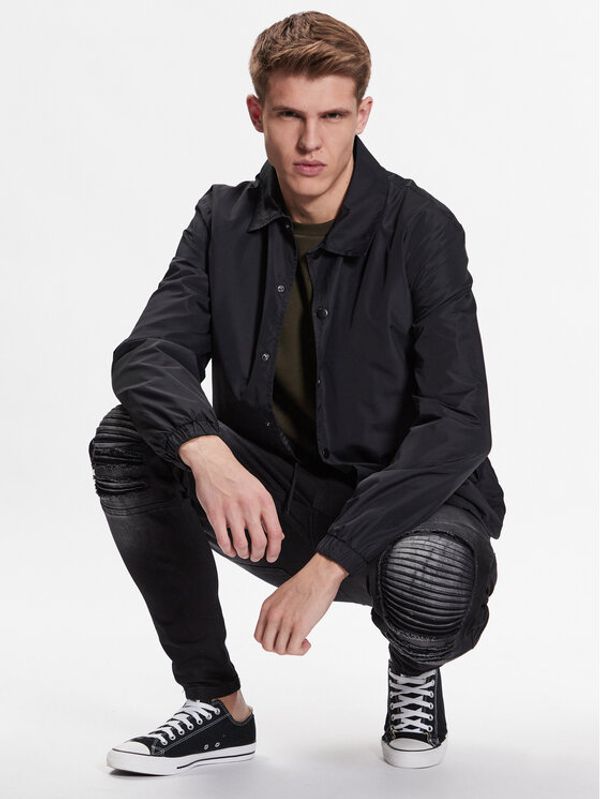 Brave Soul Brave Soul Преходно палто MJK-BOND Черен Regular Fit