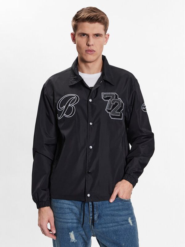 Brave Soul Brave Soul Преходно яке MJK-BONDBADGE Черен Regular Fit