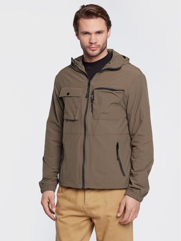 Brave Soul Brave Soul Преходно яке MJK-LEO Каки Regular Fit