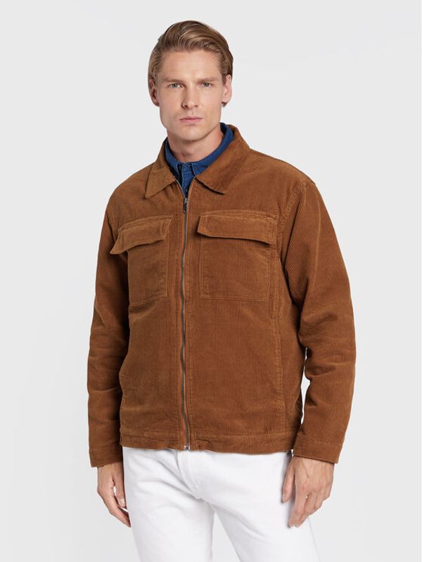 Brave Soul Brave Soul Преходно яке MJK-NORTHWICK Кафяв Regular Fit