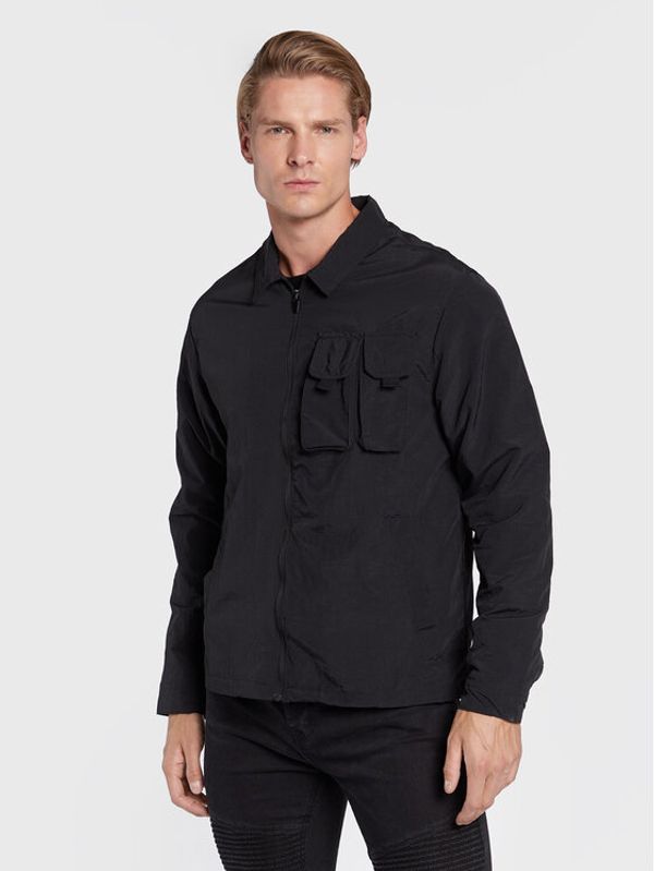Brave Soul Brave Soul Преходно яке MJK-OTLEY Черен Regular Fit