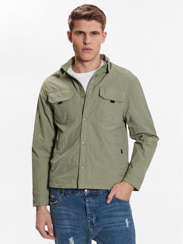 Brave Soul Brave Soul Преходно яке MJK-PEARSON Зелен Regular Fit