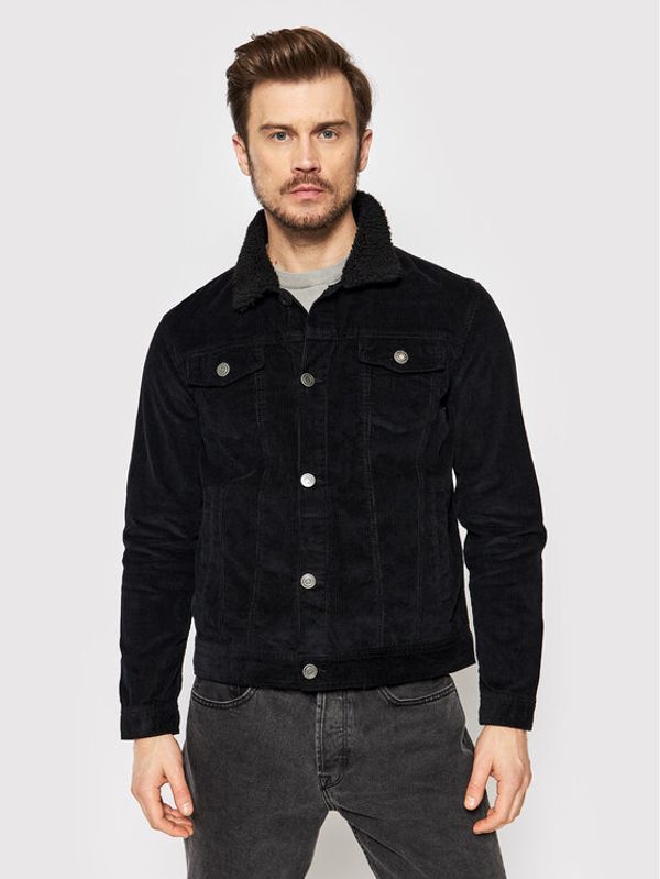 Brave Soul Brave Soul Преходно яке MJK-PRESTWICH Черен Regular Fit