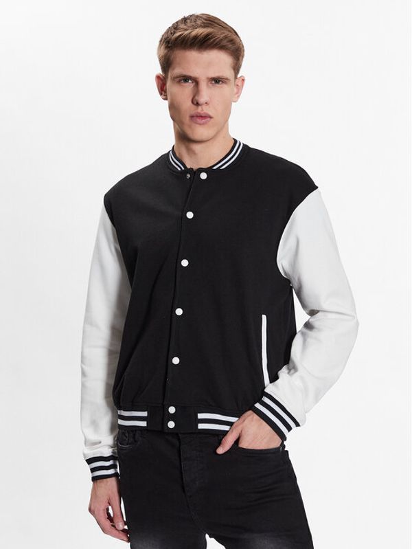 Brave Soul Brave Soul Преходно яке MJK-SPORT Черен Regular Fit