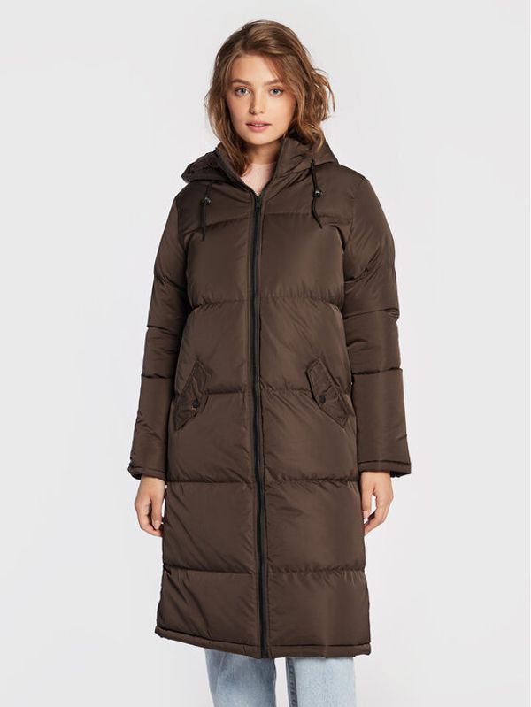 Brave Soul Brave Soul Пухено яке LJK-CELLOMAXPKD Кафяв Regular Fit