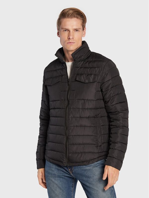 Brave Soul Brave Soul Пухено яке MJK-ASTLEY Черен Regular Fit