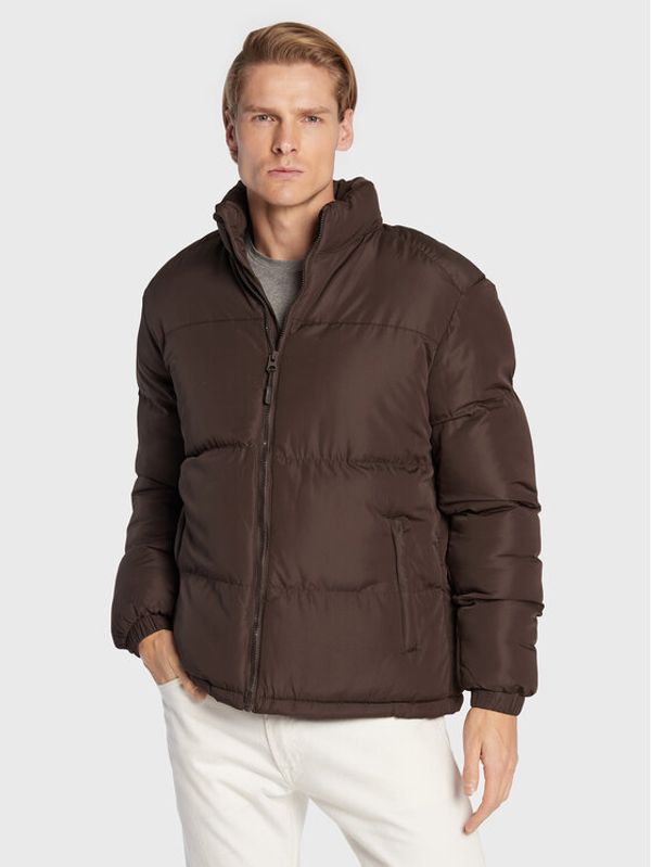 Brave Soul Brave Soul Пухено яке MJK-DAVISBRN Кафяв Regular Fit