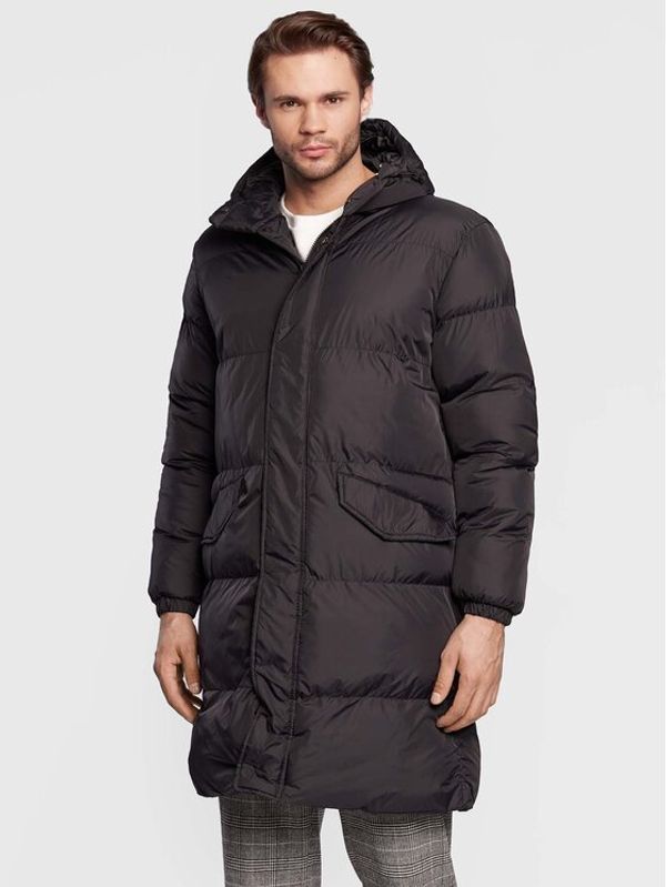 Brave Soul Brave Soul Пухено яке MJK-MARVEL Черен Regular Fit