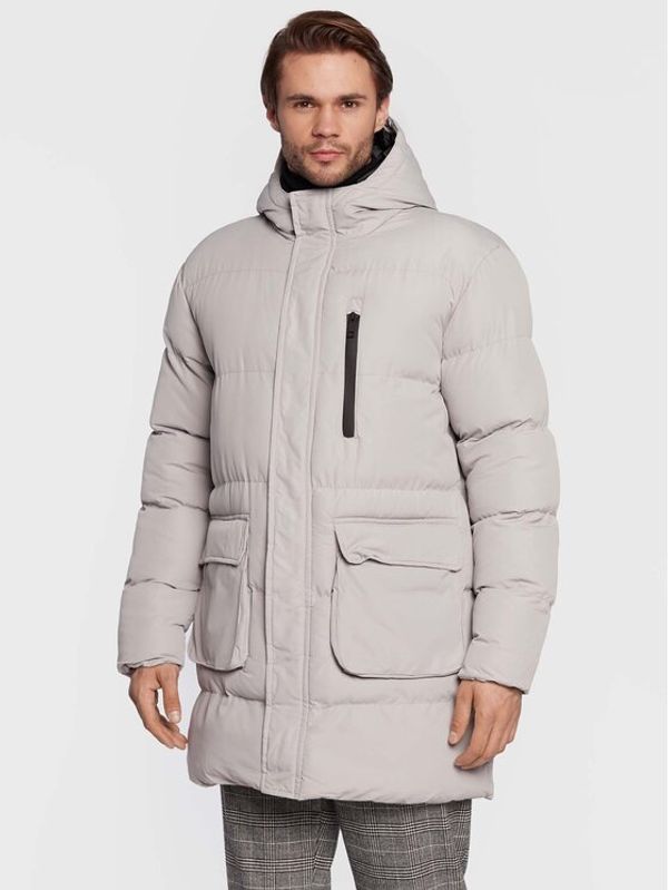 Brave Soul Brave Soul Пухено яке MJK-MOSS Бежов Regular Fit