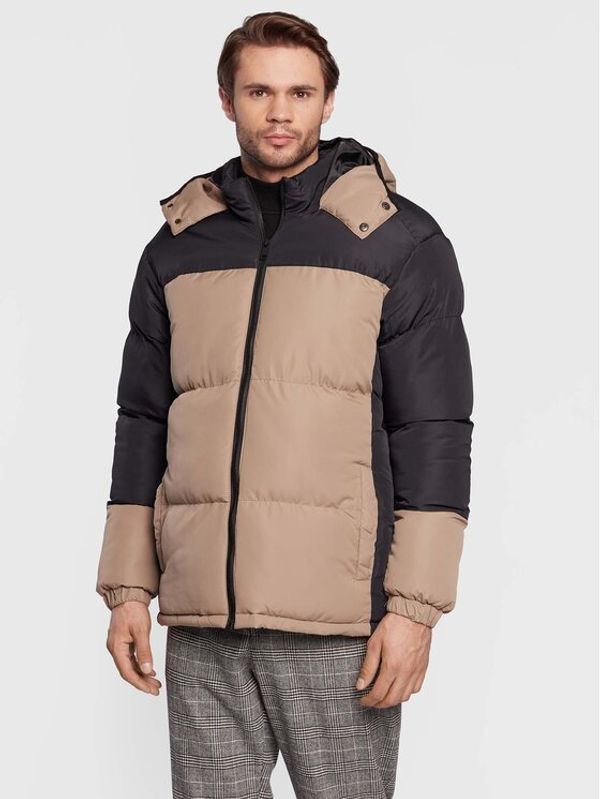 Brave Soul Brave Soul Пухено яке MJK-ROCKER Бежов Regular Fit