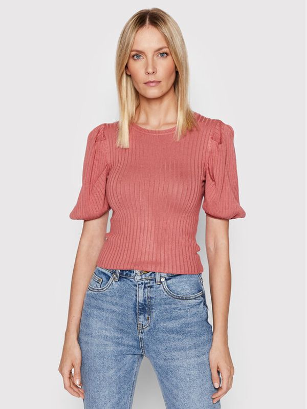 Brave Soul Brave Soul Пуловер LK-237CORASIA Розов Slim Fit