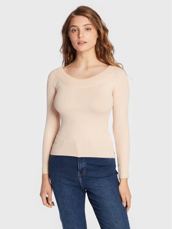 Brave Soul Brave Soul Пуловер LK-237MARIGOLD Бежов Slim Fit