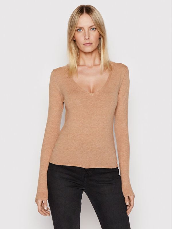 Brave Soul Brave Soul Пуловер LK-248ANGELA Бежов Regular Fit