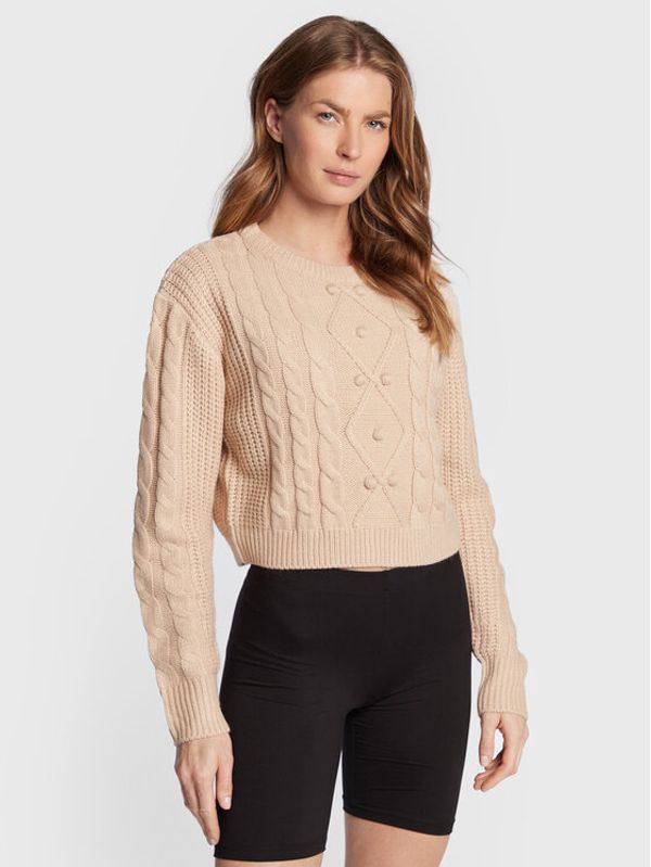 Brave Soul Brave Soul Пуловер LK-286SIMMY Бежов Regular Fit