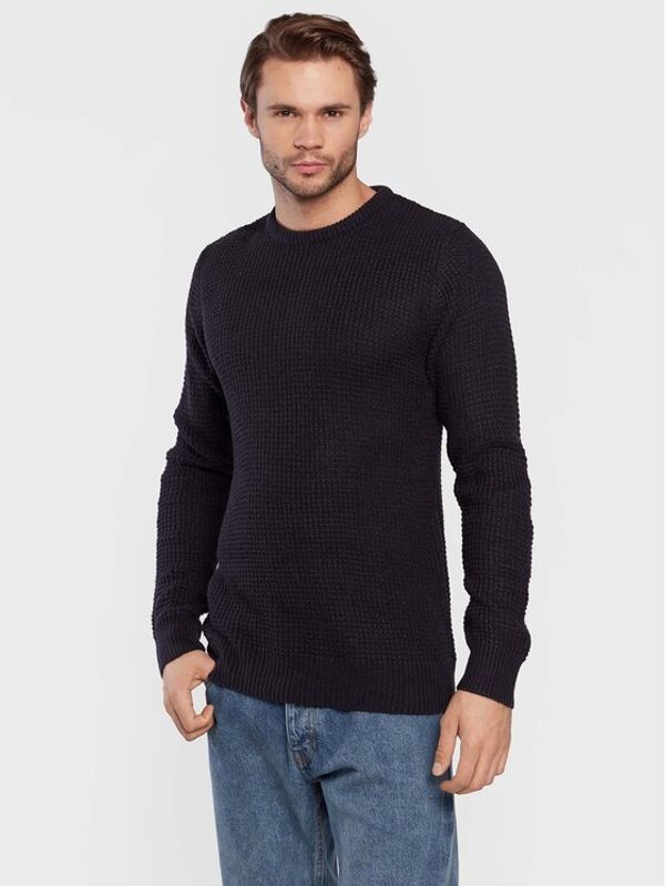 Brave Soul Brave Soul Пуловер MK-162SLOVAKP Тъмносин Regular Fit