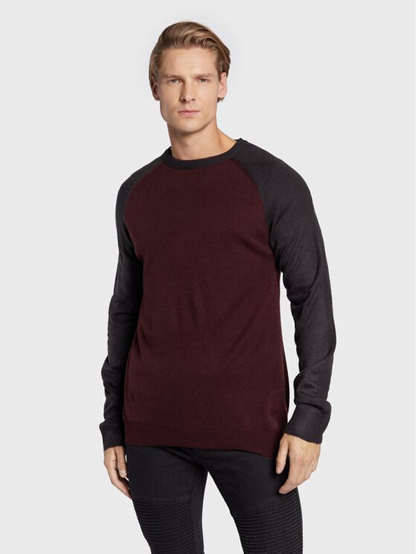 Brave Soul Brave Soul Пуловер MK-23DELEUZEB Бордо Regular Fit