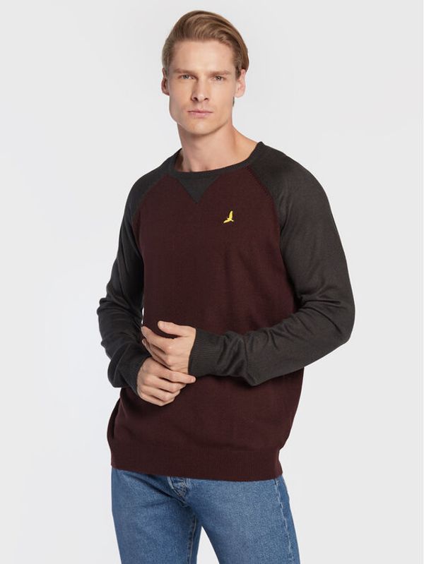 Brave Soul Brave Soul Пуловер MK-248HIGGSB Кафяв Regular Fit