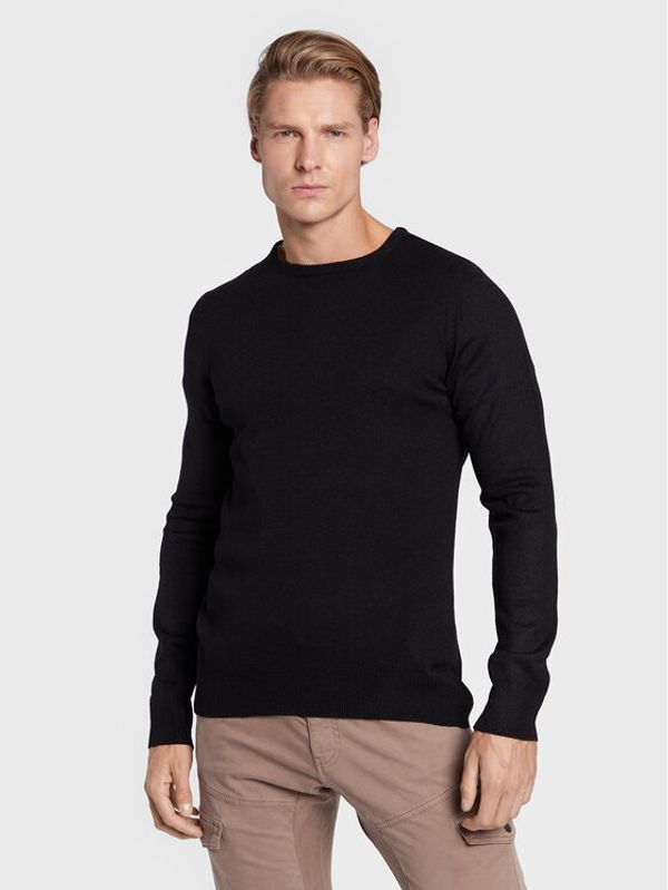 Brave Soul Brave Soul Пуловер MK-279PARSECJ Черен Regular Fit