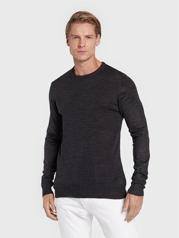 Brave Soul Brave Soul Пуловер MK-279PARSECN Сив Regular Fit