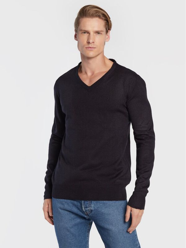 Brave Soul Brave Soul Пуловер MK-279QUAZARC Тъмносин Regular Fit