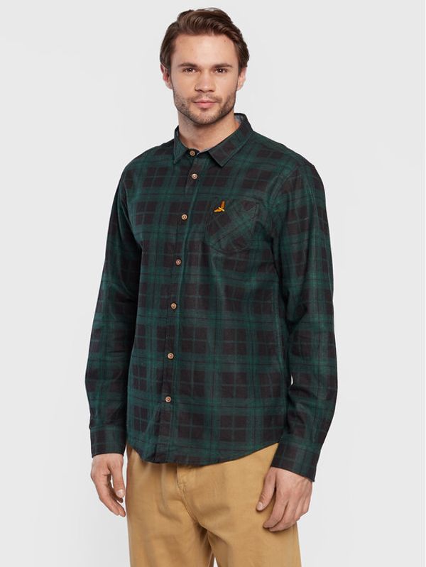 Brave Soul Brave Soul Риза MSH-273PALKIA Зелен Regular Fit