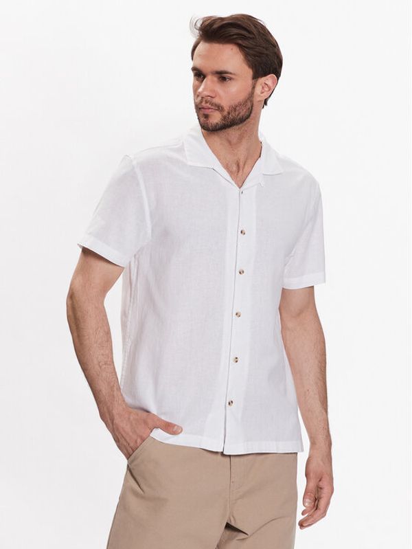 Brave Soul Brave Soul Риза MSH-48EUBANK Бял Regular Fit