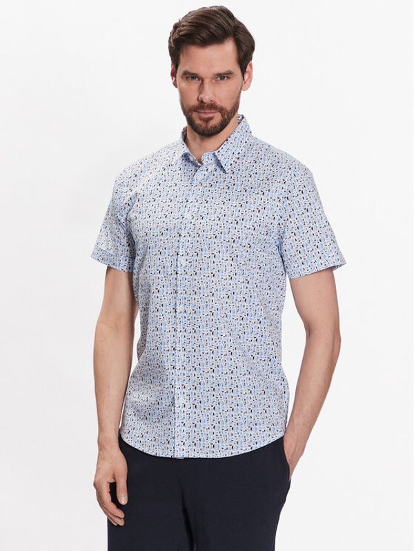 Brave Soul Brave Soul Риза MSH-625AZTEC Бял Regular Fit