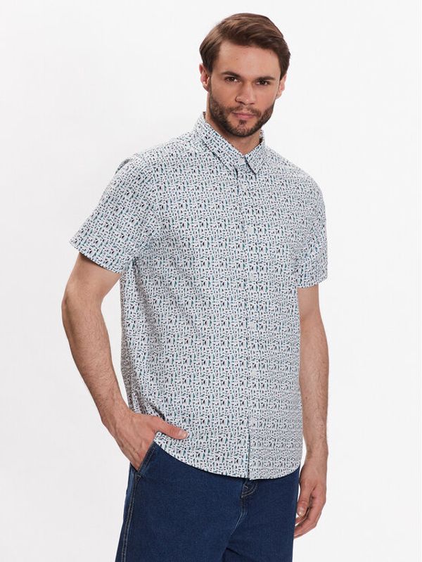 Brave Soul Brave Soul Риза MSH-625AZTEC Бял Regular Fit