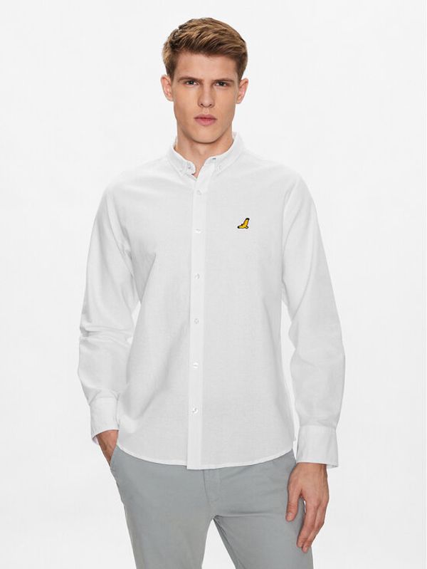 Brave Soul Brave Soul Риза MSH-69CLAUDIAN Бял Regular Fit