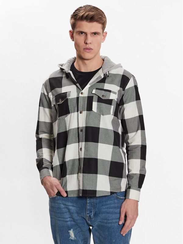 Brave Soul Brave Soul Риза MSH-69INGARO Черен Regular Fit