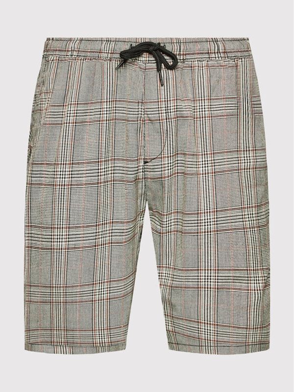 Brave Soul Brave Soul Шорти от плат MSRT-COLTON Сив Regular Fit