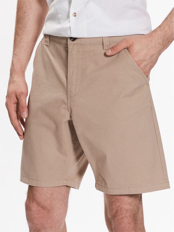 Brave Soul Brave Soul Шорти от плат MSRT-HAMPSON Екрю Regular Fit