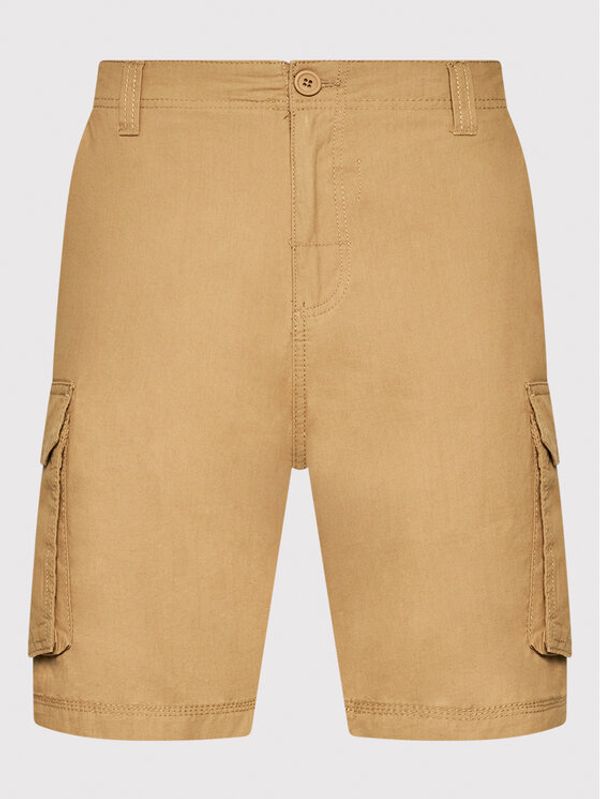 Brave Soul Brave Soul Шорти от плат MSRT-RIVERWOODS Кафяв Regular Fit