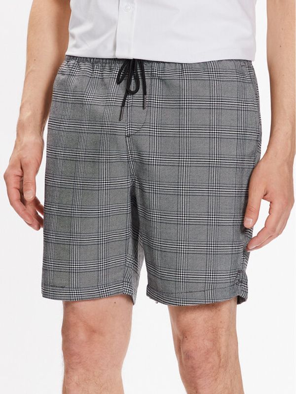 Brave Soul Brave Soul Шорти от плат MSRT-SPENCER Черен Regular Fit