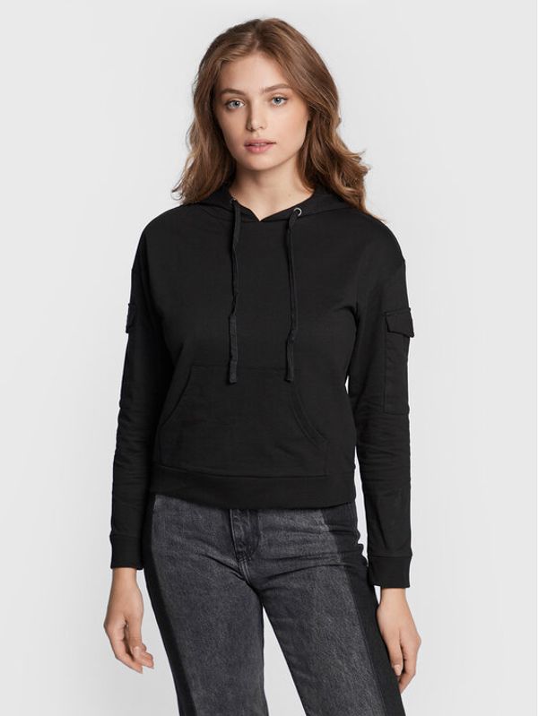 Brave Soul Brave Soul Суитшърт LSS-36ANNIE Черен Regular Fit