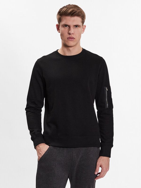 Brave Soul Brave Soul Суитшърт MSS-69AZLONC Черен Regular Fit