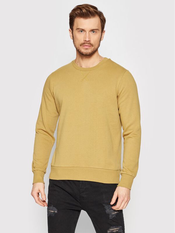 Brave Soul Brave Soul Суитшърт MSS-69JONES8 Бежов Regular Fit