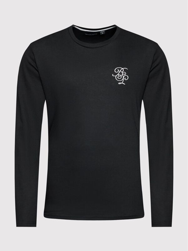 Brave Soul Brave Soul Тениска с дълъг ръкав MLT-69MANNI Черен Regular Fit