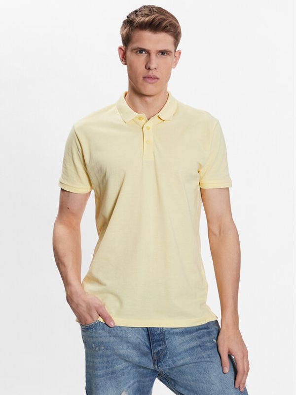 Brave Soul Brave Soul Тениска с яка и копчета MPS-131TOKITAB Зелен Regular Fit