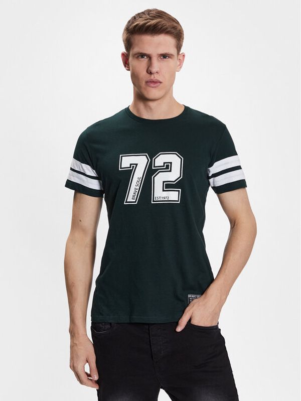 Brave Soul Brave Soul Тишърт MTS-149ALFARO Зелен Regular Fit