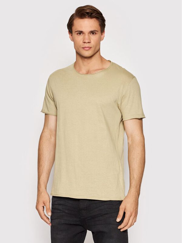 Brave Soul Brave Soul Тишърт MTS-149FRESHERD Бежов Regular Fit