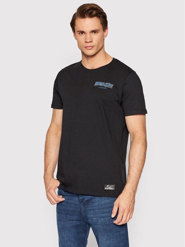Brave Soul Brave Soul Тишърт MTS-568GEMEOS Черен Regular Fit